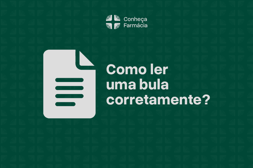 Como ler uma bula corretamente